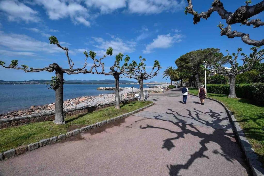 Chaleureux Appartement Face Au Port Sta Lucia, Tout A Pieds, Wifi Saint-Raphaël Dış mekan fotoğraf